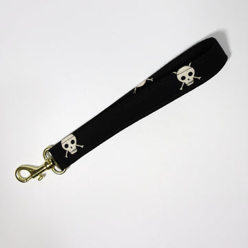 Black Skull Wrist Strap