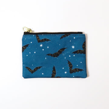 Blue Bat Coin Pouch