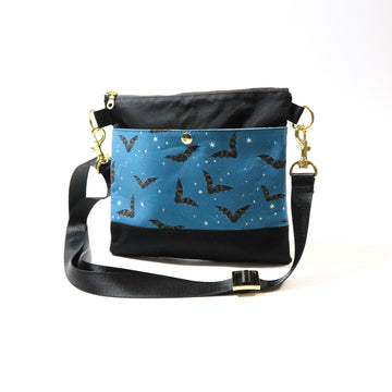 Blue Bat Crossbody