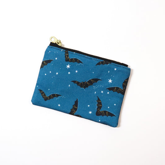 Blue Bat Coin Pouch