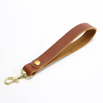 Brown Leather Wrist Strap