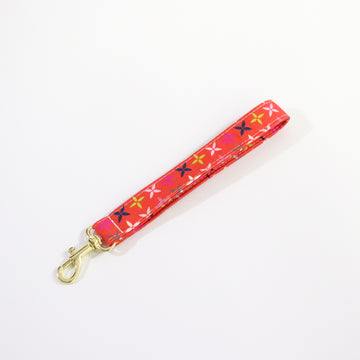 Coral Burst Wrist Strap