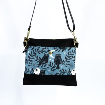 Moonlit Owl Crossbody Purse