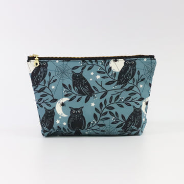 Moonlit Owl Zip Pouch