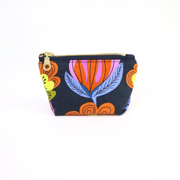 Peacock Petal Coin Pouch