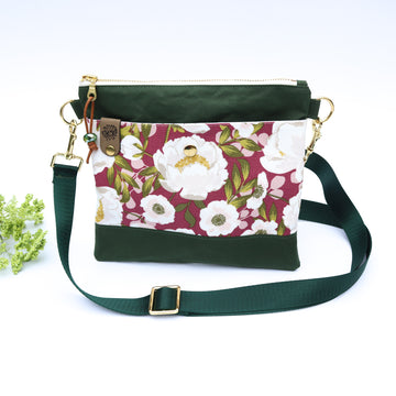 Purple Magnolia Crossbody