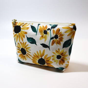 Sunflower Zip Pouch
