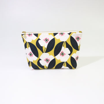 Citron Petal Zip Pouch