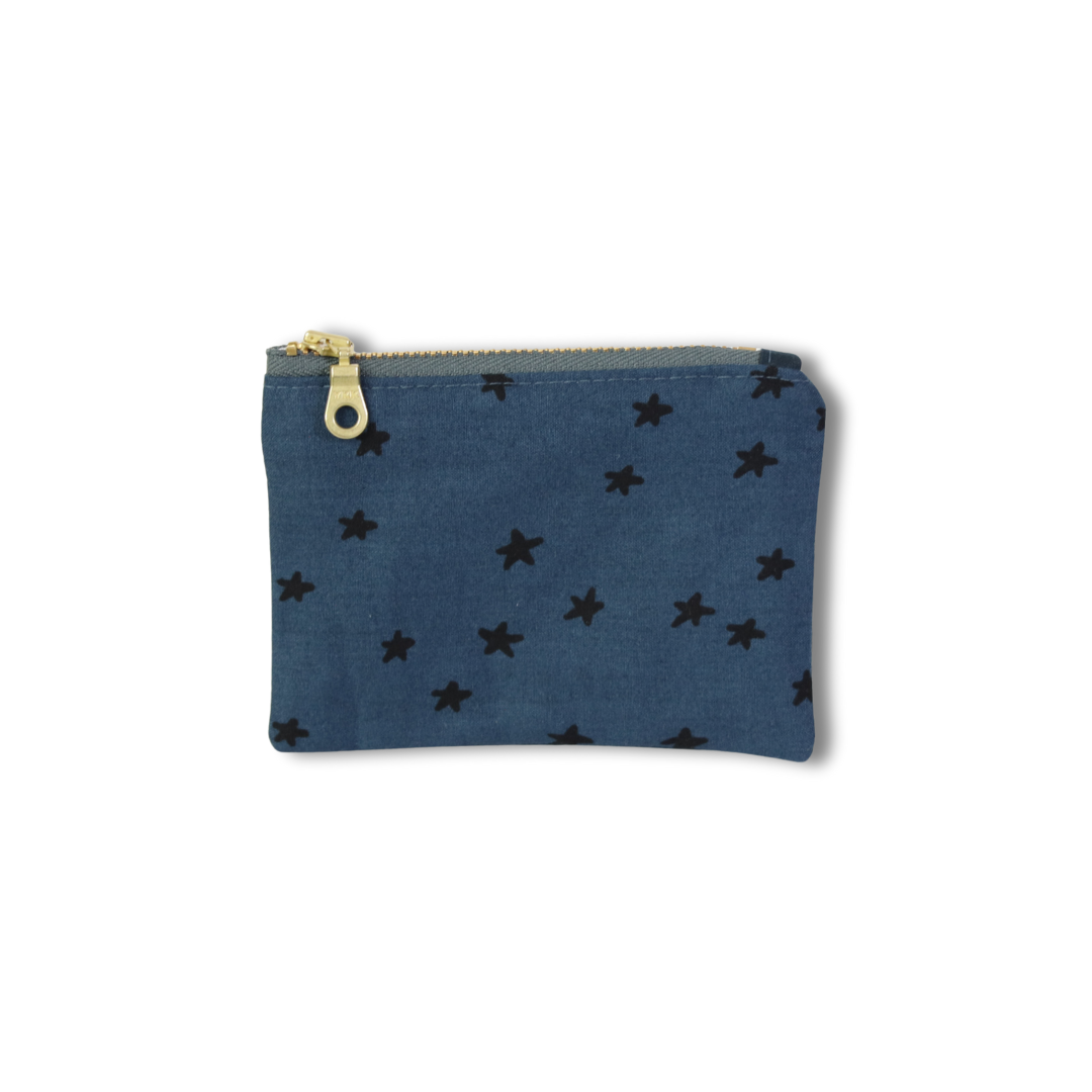 Stellar Dark Teal Coin Pouch