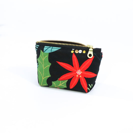 Christmas Garden Coin Pouch