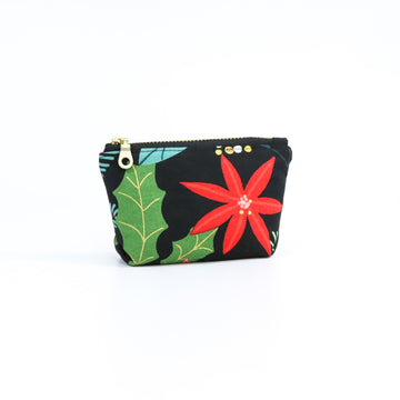 Christmas Garden Coin Pouch