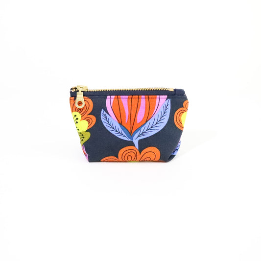 Peacock Petal Coin Pouch