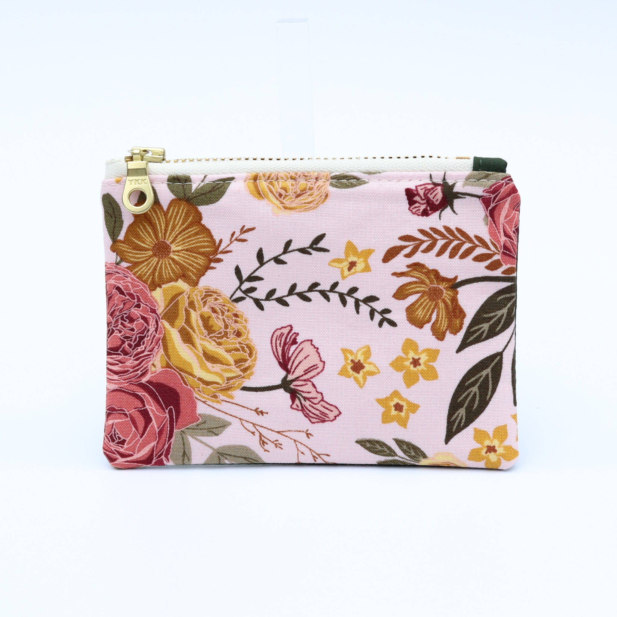 Yellow Rose Coin Pouch