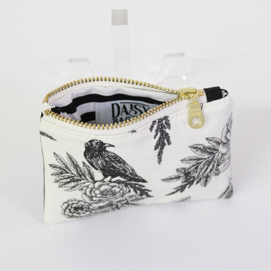 Raven Noir Coin Pouch