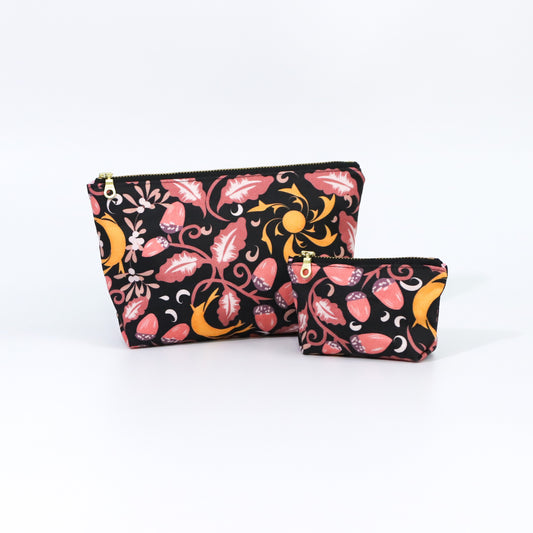 Winter Solstice Pink Coin Pouch