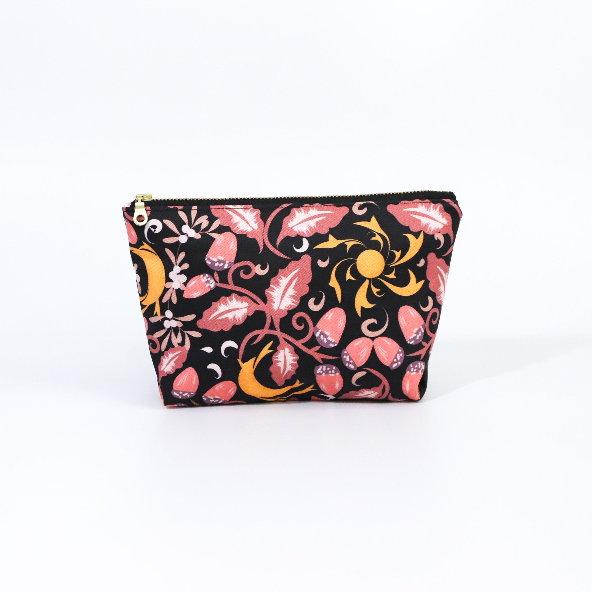 Winter Solstice Pink Zip Pouch