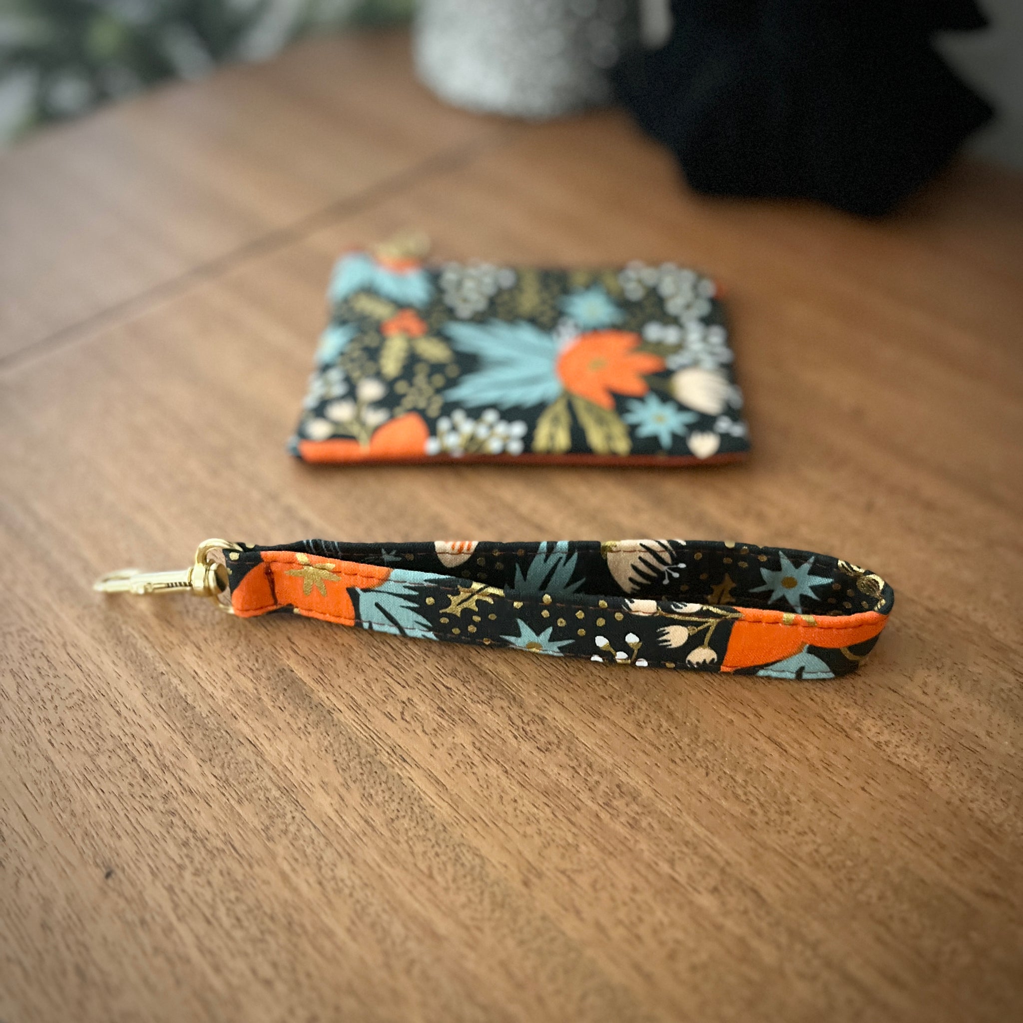 Rifle Paper Christmas Wrist Strap